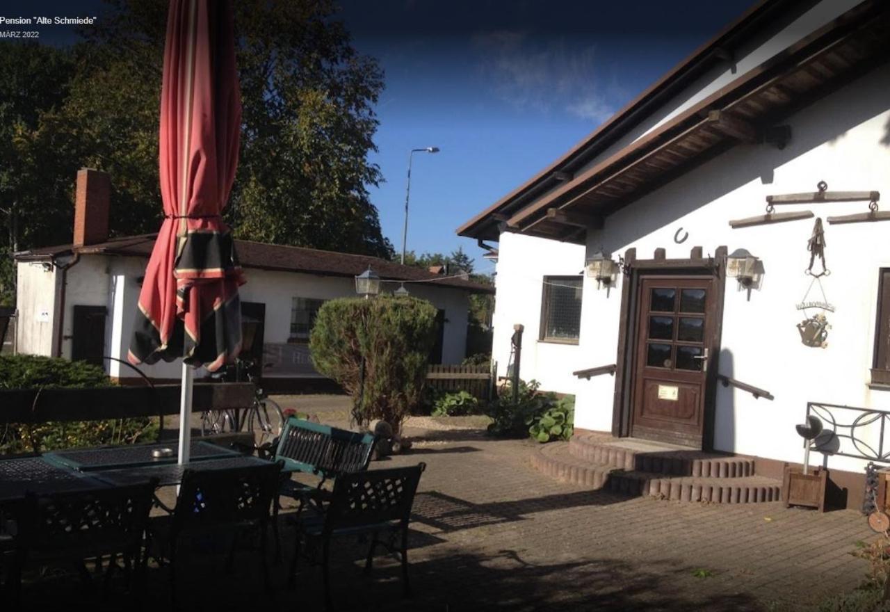 Pension Alte Schmiede Greifswald Exterior foto